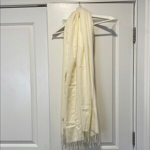 Elegant Cream Scarf